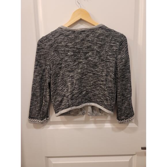 Express Knit Open Front Blazer - Picture 3 of 8